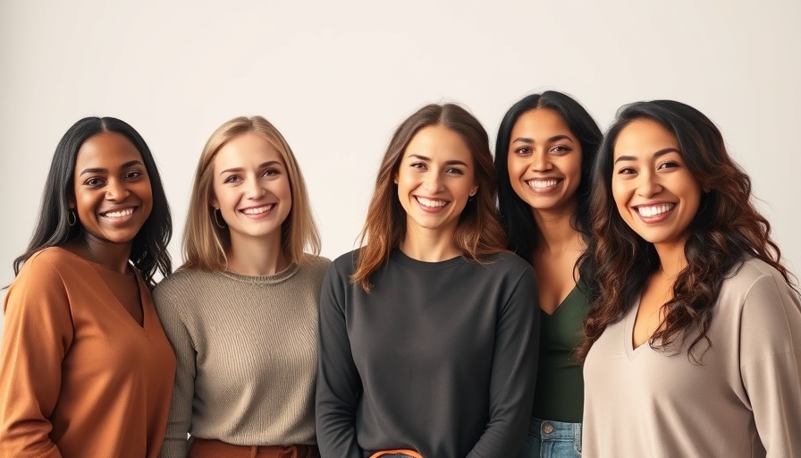 Confident diverse women in a supportive setting