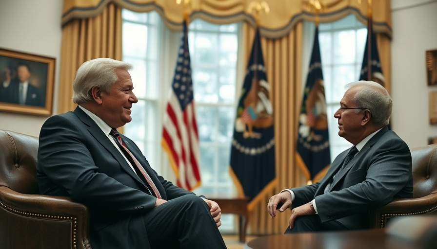 Discussion in office related to US-UK Trade Deal for Franchises.