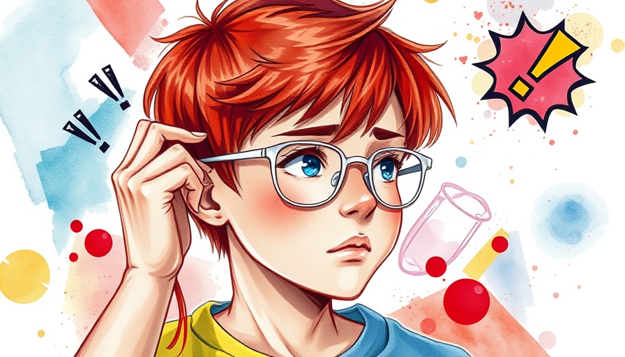 Trichotillomania Acceptance Strategies illustration, vibrant watercolor art.