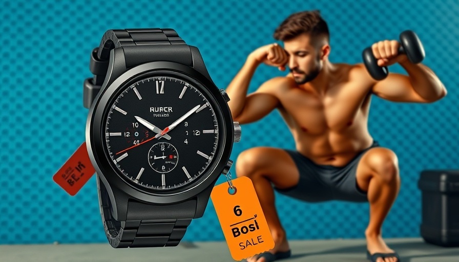 Amazon Fitness Memorial Day Sale featuring watch and workout.