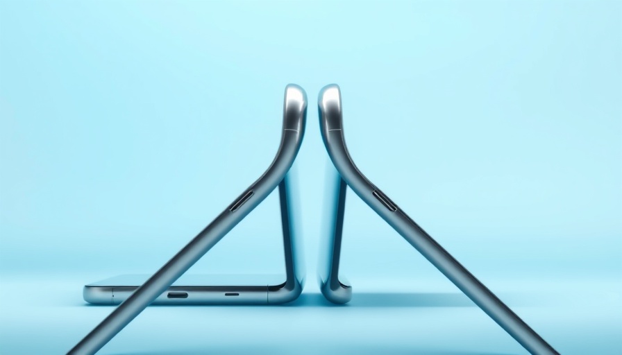 Sleek Samsung Galaxy S25 Edge phones in light blue setting.