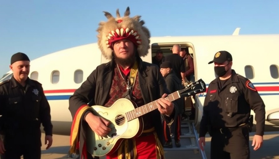 Lord Buffalo drummer removed from plane and detained by US border control