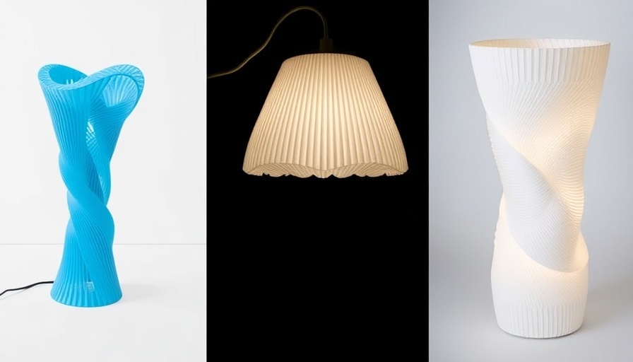 3D-printed lampshade among design projects from Thomas Jefferson University