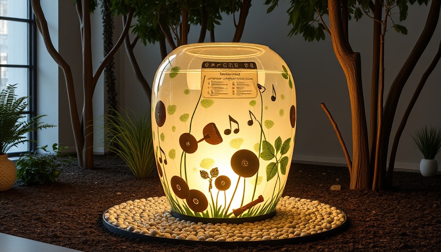 Musical water container among the student designs from Instituto Tecnológico y de Estudios Superiores de Monterrey