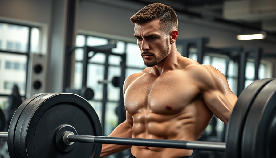 Fit male performing a deadlift in the gym, showcasing Romanian Deadlift vs. Deadlift.