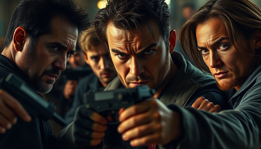 John Wick 5 news: intense action scene between two characters.