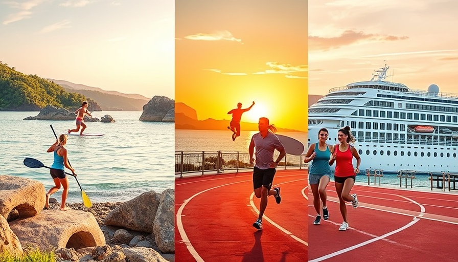 Health-Conscious Travel Destinations 2025 showcase vibrant activities outdoors.