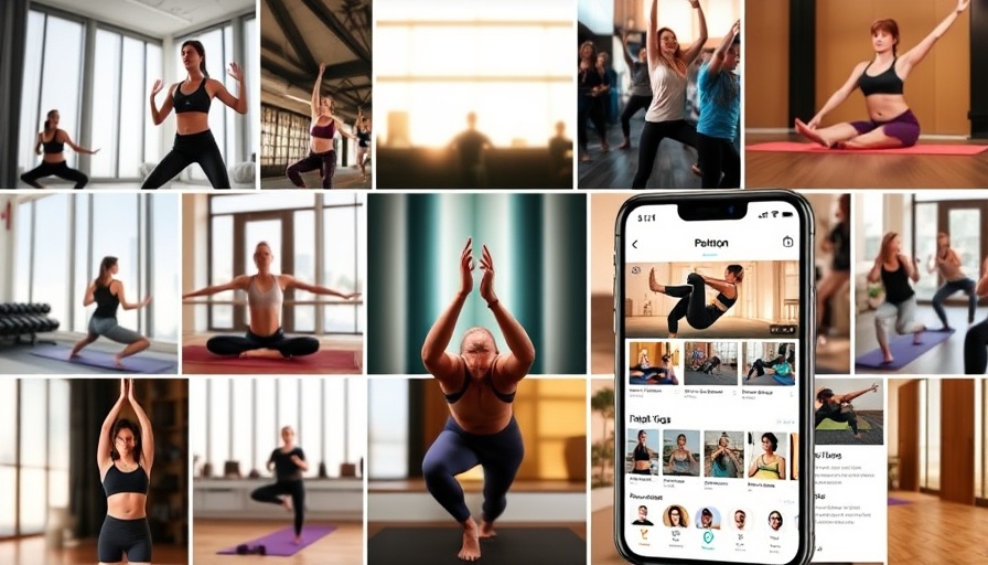 Peloton classes interface showcasing free yoga session and class options.