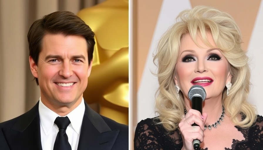 Tom Cruise and Dolly Parton among stars set to receive honorary Oscars