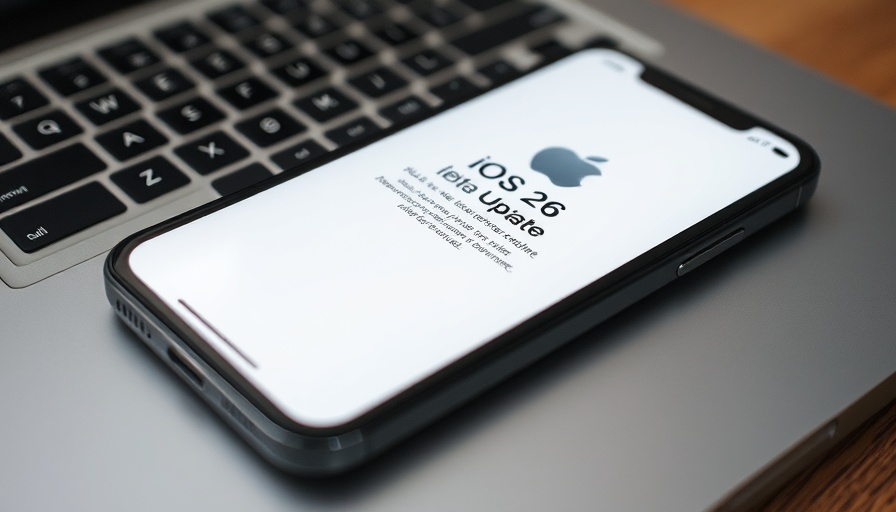 iOS 26 ringtone update notification on smartphone screen.