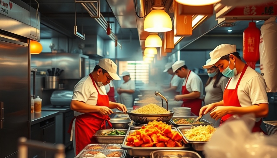 Busy kitchen scene in Saigon's Chinatown, hidden eateries.
