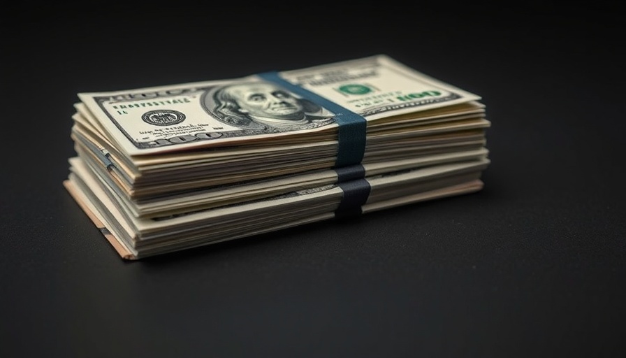 U.S. hundred-dollar bill stack related to SBA Franchise Directory compliance process.