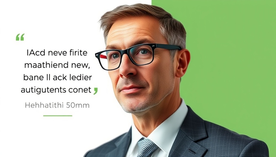 Professional portrait with insightful quote on AI diagnostic superiority.