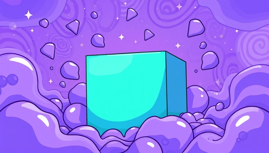 Prime Day 2025 Deals abstract box and shapes illustration.