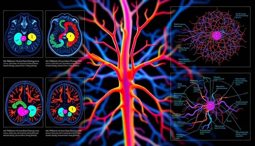 3D imaging system of peripheral nervous system, diagrammatic view.