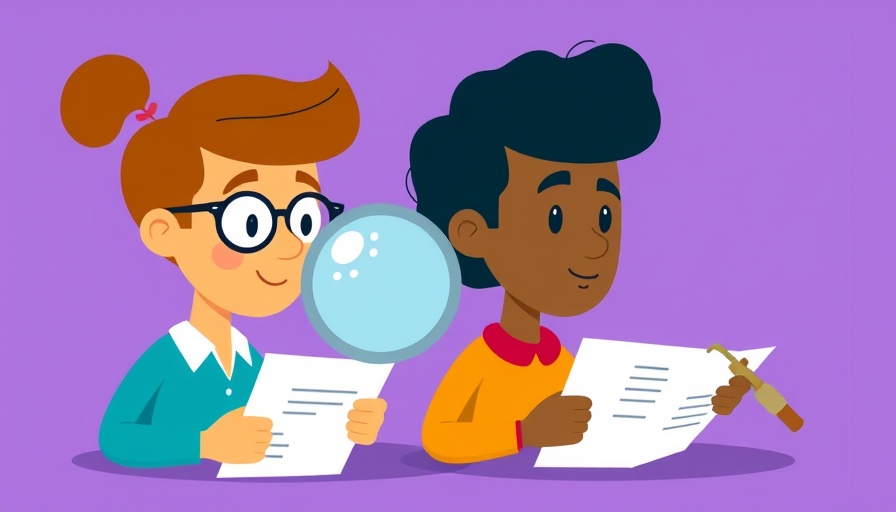 Franchise Portfolio Tips: Analyzing profiles with cartoon illustration