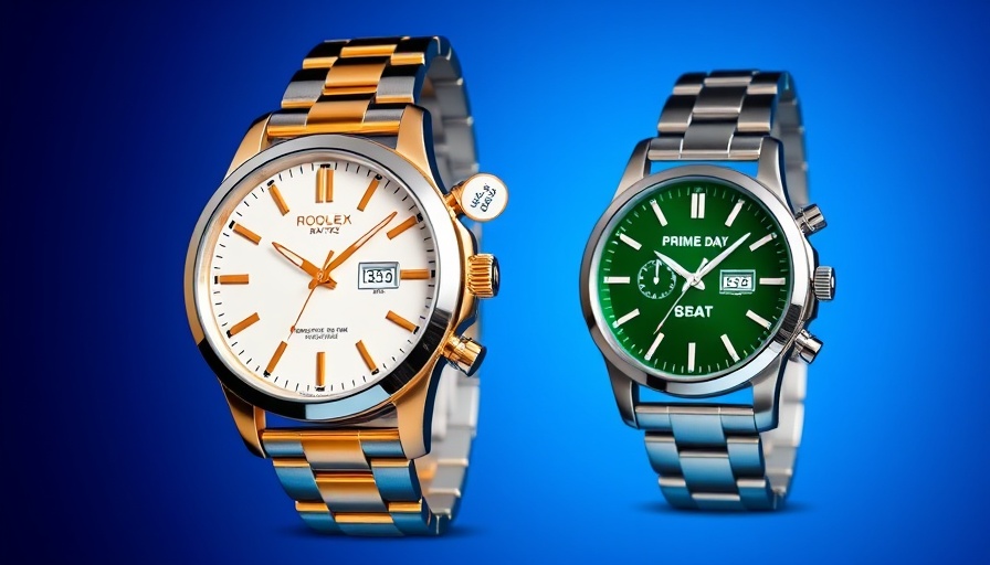 Prime Day watch deals 2025 featuring stylish metallic watches