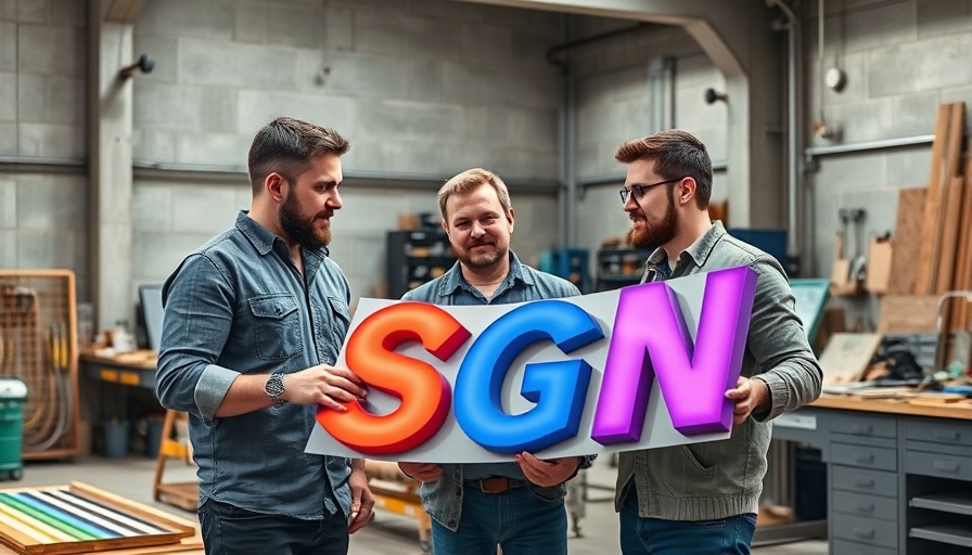 Workshop discussion on sign installation franchise investment.