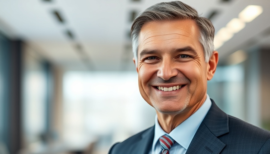 Professional portrait discussing AI in medical authorizations.