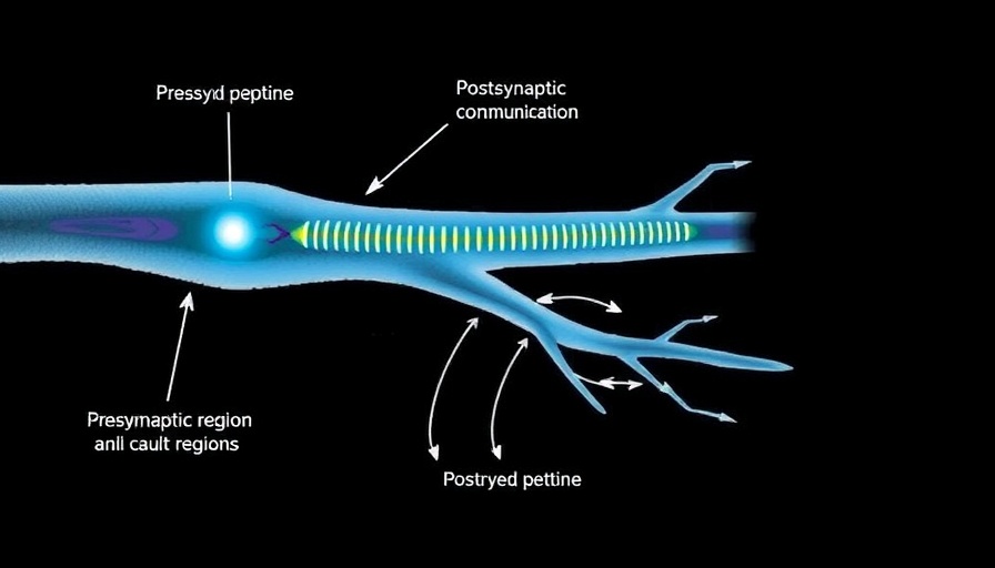 Fluorescent probe brain synapse monitoring diagram.