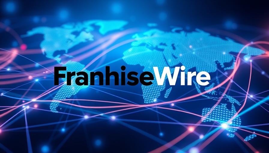 Franchise Growth Strategies during Global Trade Tensions - FranchiseWire news graphic.
