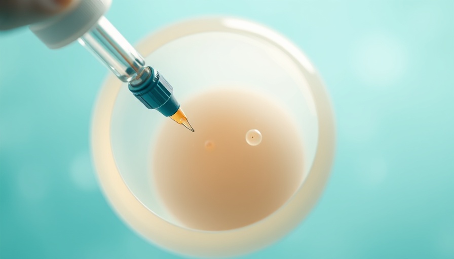 Lab-grown reproductive cells being injected into an egg cell under a microscope.
