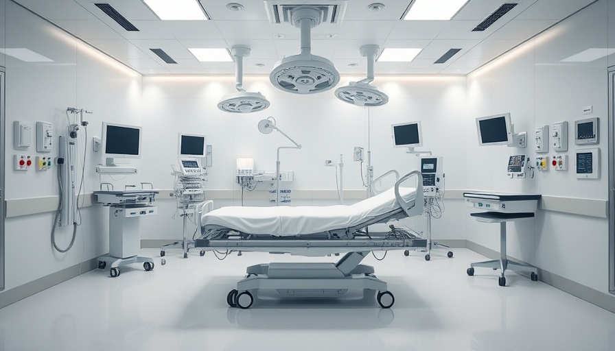 Modern hospital ward for hip and knee replacement recovery.
