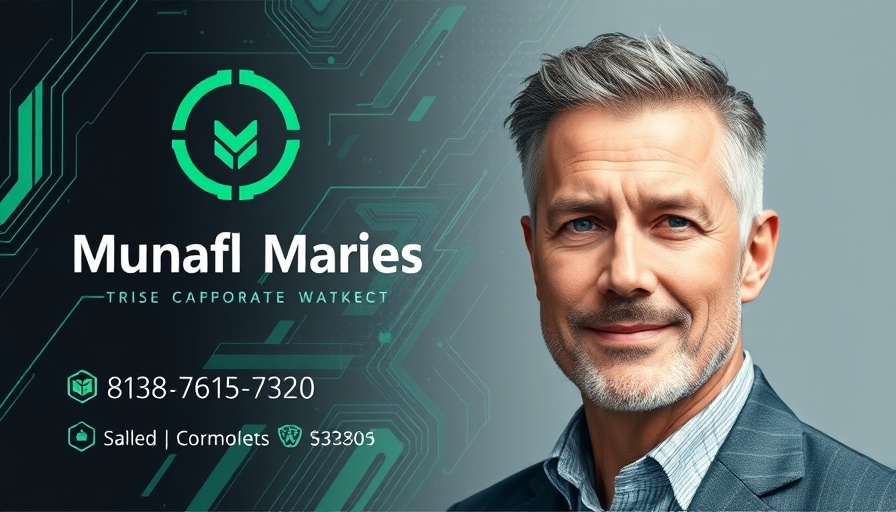 David Mesa franchise division president in a corporate business card.