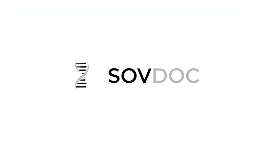 SOVDOC logo featuring a DNA helix design