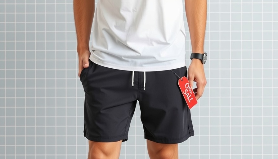 Vuori July Sale 50% Off Activewear featuring shorts and t-shirts on sale.