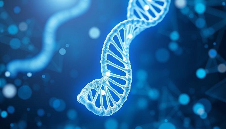 Stylized DNA helix in futuristic setting, what is genetics concept