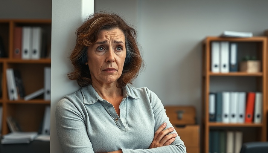 Woman experiencing dizziness, a common trigger of vasovagal syncope.