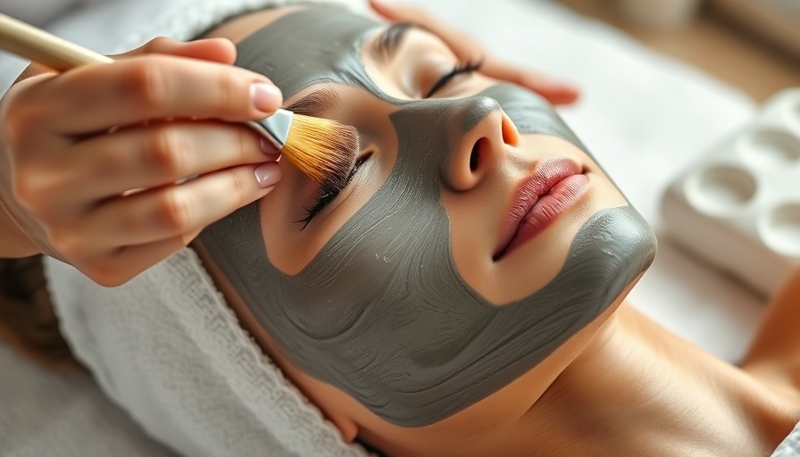 2025 Skincare Trends: Woman receiving facial treatment at spa.