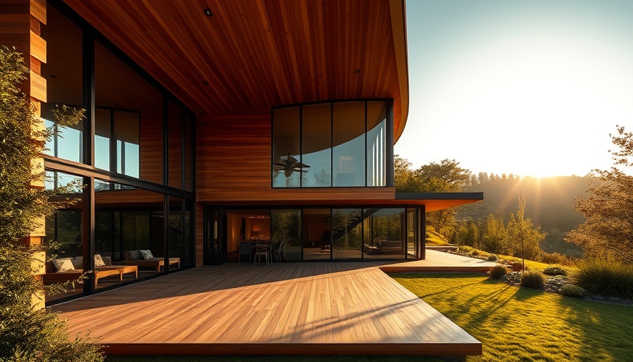 Modern luxurious house with open spaces, comfortable remote workspaces.