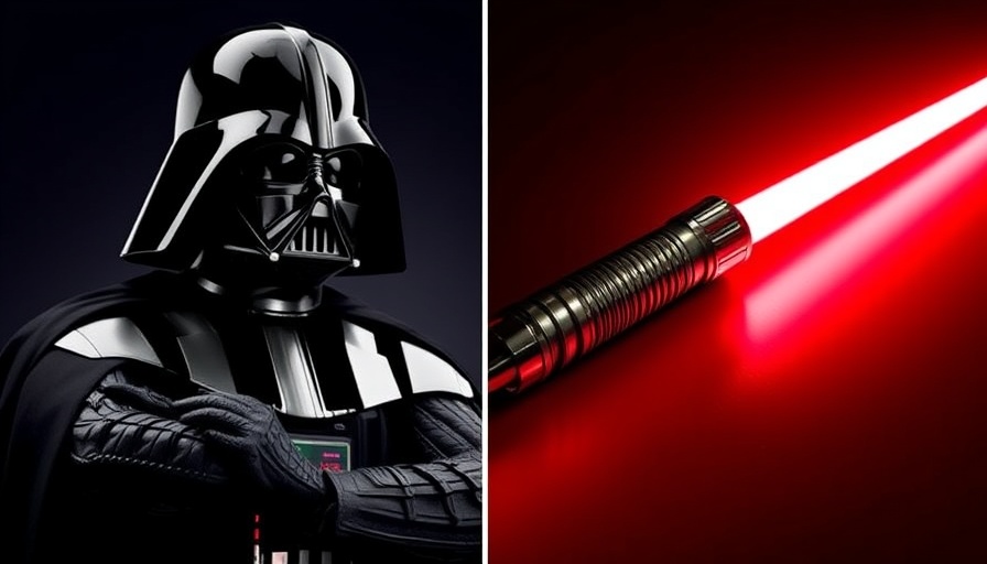 Star Wars lightsaber used by Darth Vader fetches £2.7m at LA auction