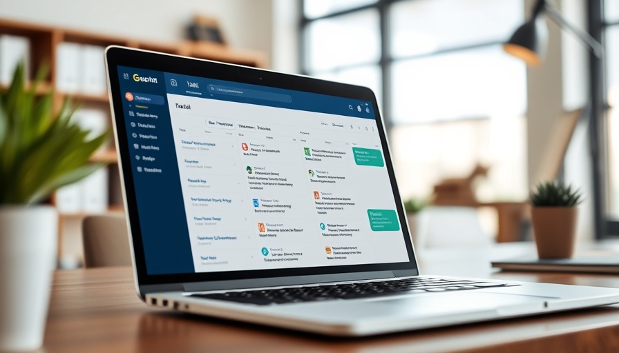 Digital task management on laptop displaying calendar task scheduling.