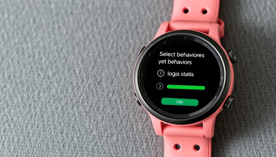 Garmin lifestyle logging feature interface on smartphone.