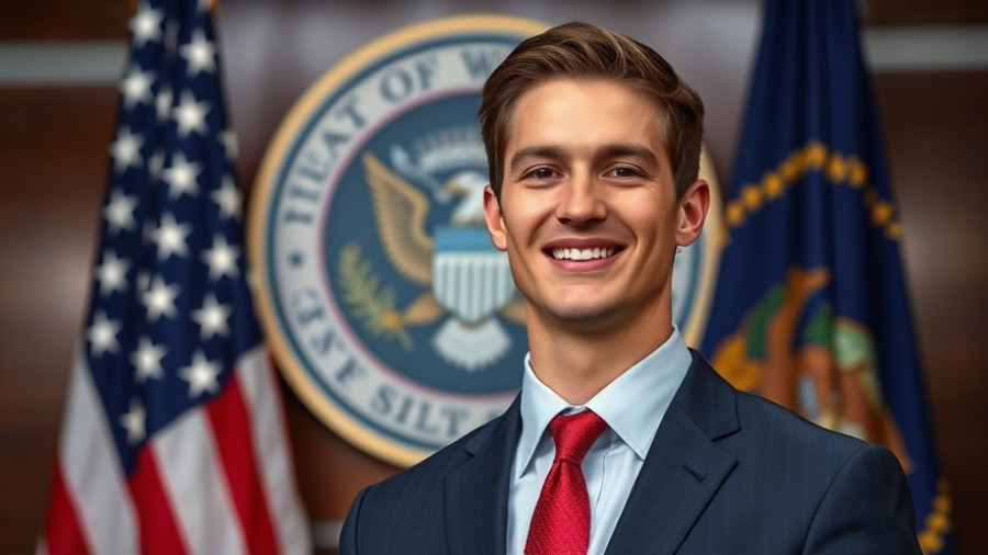 Official portrait related to whistleblower protection nomination.