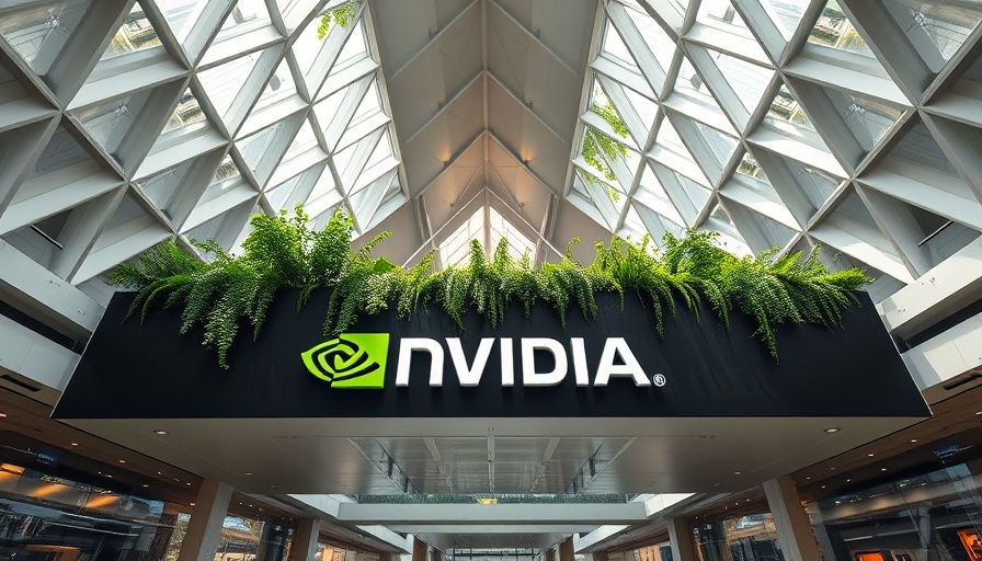 Nvidia building with modern architecture highlighting AI investments.