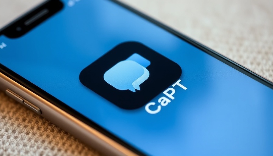 Close-up of ChatGPT app icon on smartphone display.