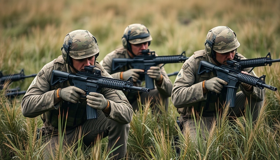 Camouflaged soldiers in field highlight Europe defense spending impact on taxpayers.