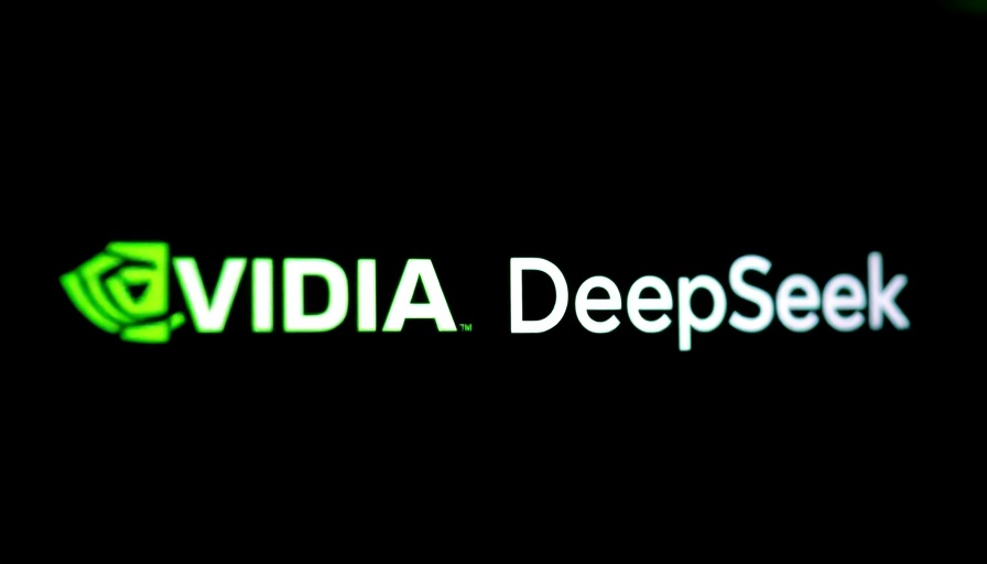 Nvidia and DeepSeek logos hinting at tech espionage