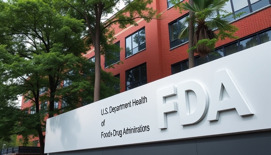 FDA CTP Reform Tobacco Vaping - FDA building entrance with sign