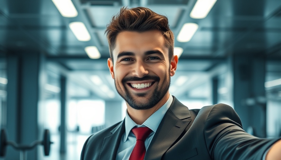 Balancing Work and Wellness: Professional man and gym setting