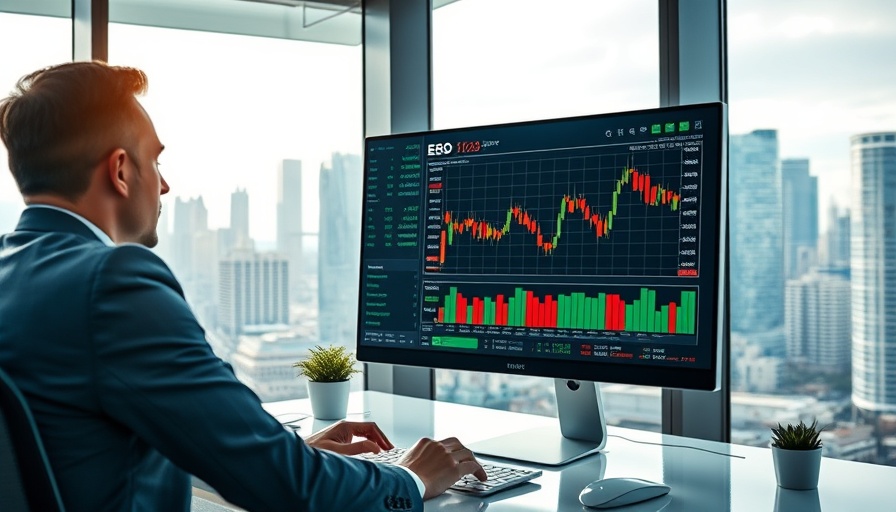 Analyzing stocks to watch this week on a computer screen.