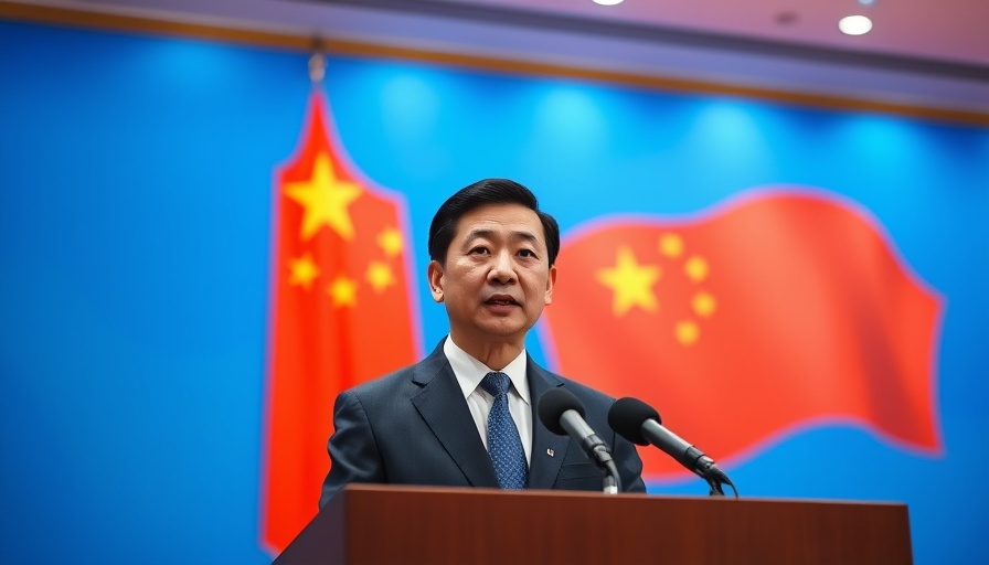 Chinese official discussing China US trade deal impact on taxpayers