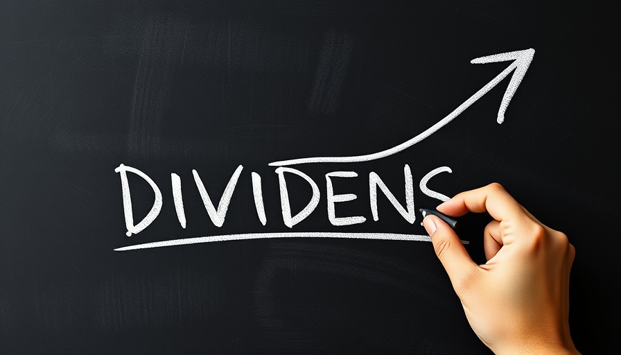 Chalkboard showing 'dividends' with upward arrow trend, Best Dividend Stocks to Buy Now.