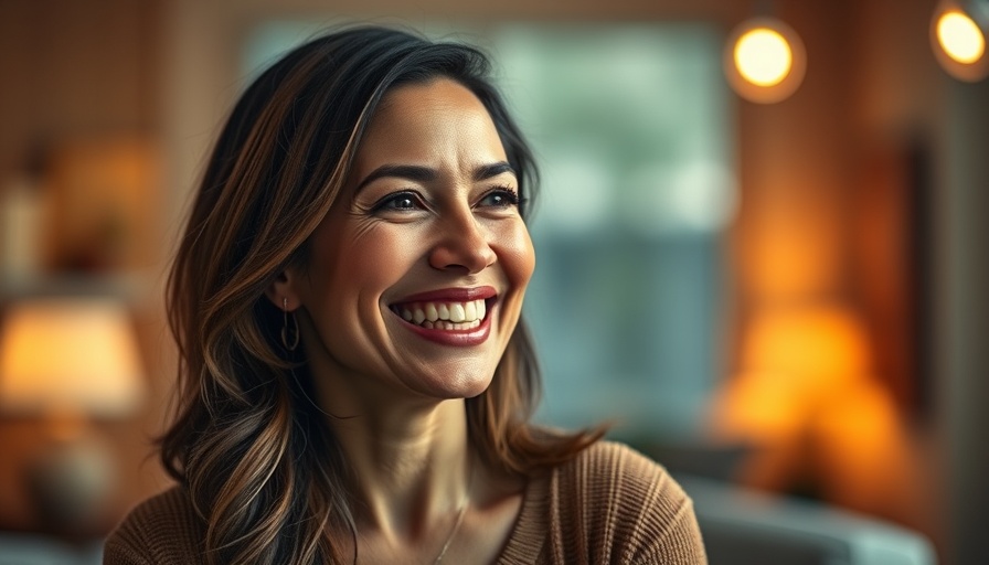 Confident woman smiling, related to Figma IPO success