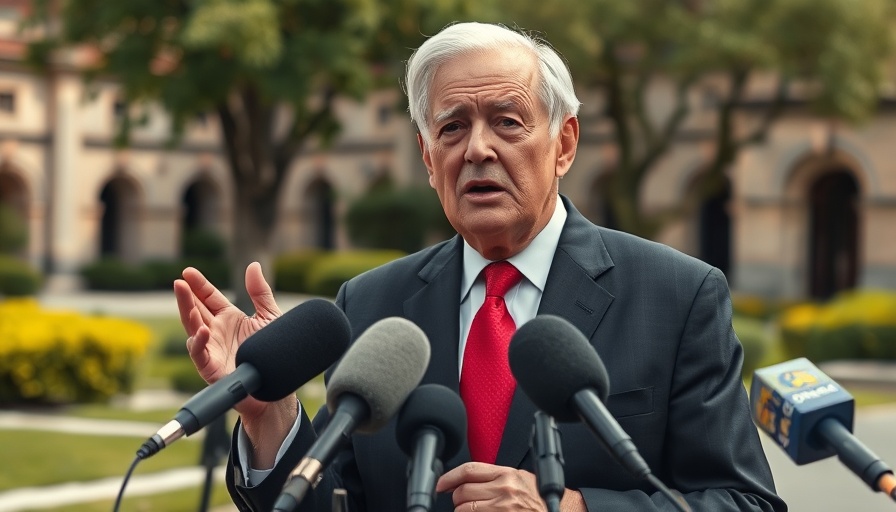 Man in suit addresses media; discuss violent crime in D.C.