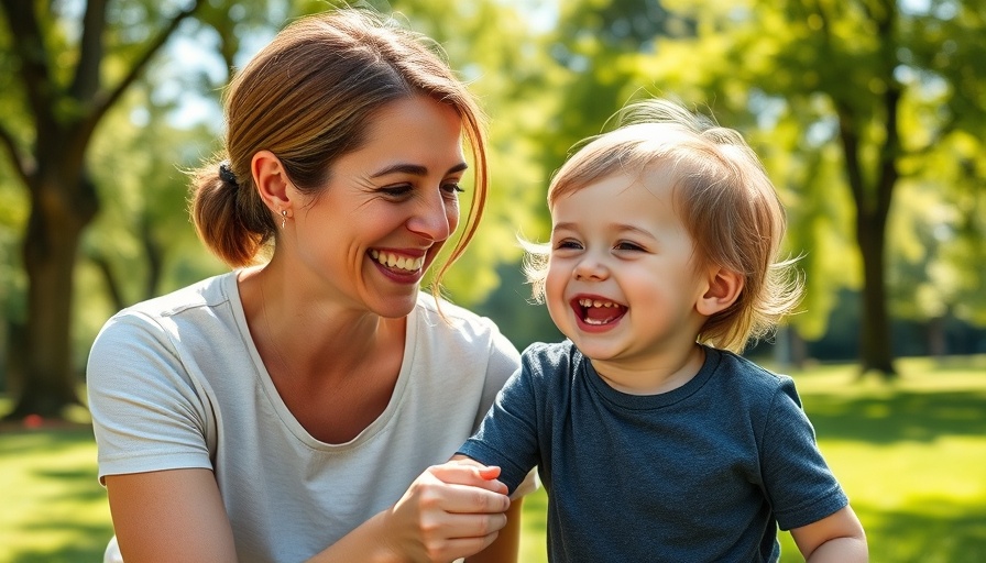 Joyful interaction with child with Down syndrome in sunny park, Intellectual Developmental Disorder